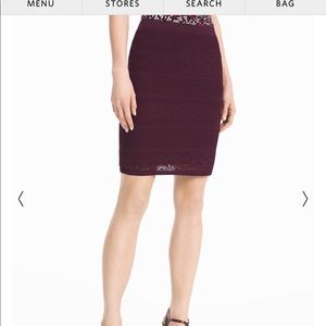 WHBM pencil skirt